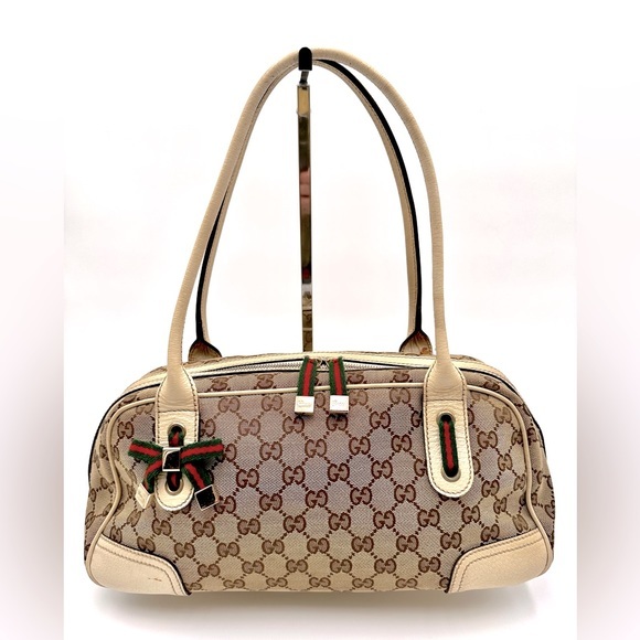 Gucci Handbags - Gucci Prince Boston Canvas Bag